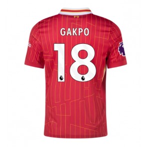 Liverpool Cody Gakpo #18 Replika Hjemmebanetrøje 2024-25 Kortærmet